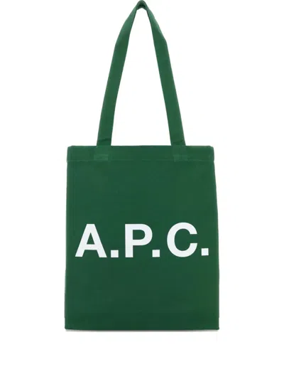 Apc A.p.c. Handbags. In Green