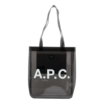 Apc Lou Tote Bag In Gray