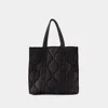 Apc Louise Shopper Bag - A.p.c. - Nylon - Black In Black