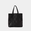 Apc Louise Shopper Bag - A.p.c. - Nylon - Black In Black