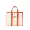 Apc A.p.c. Louise Small Shopper Bag In Orange