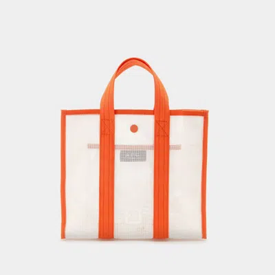 Apc A.p.c. Louise Small Shopper Bag In Orange