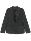 Apc Luc Jacket 48 Heather Charcoal Gray In Grey