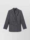 Apc A.p.c. Lucy Double Breasted Blazer