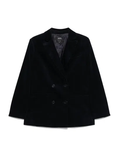 APC LUCY CORDUROY BLAZER