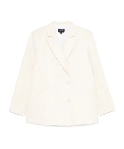Apc A.p.c. Lucy Double-breasted Blazer