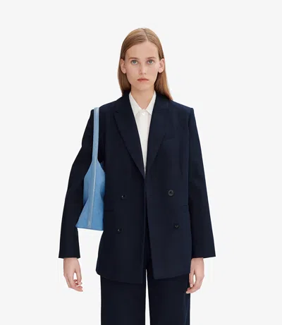Apc Lucy Jacket 40 Iak In Iak - Dark Navy Blue