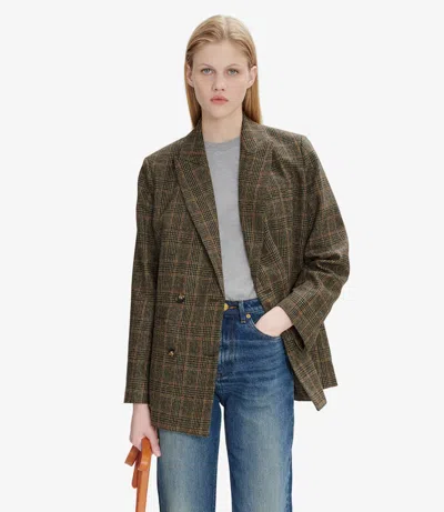 Apc Lucy Jacket 42 Chestnut Brown
