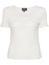 Apc A.p.c. T-shirt Luna Clothing In Neutrals