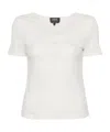 Apc A.p.c. T-shirt Luna Clothing In White