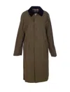 Apc A.p.c. Coats In Green