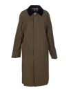 Apc A.p.c. Coats In Green
