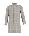 Apc Mac Plaid Coat In Multicolor Cotton