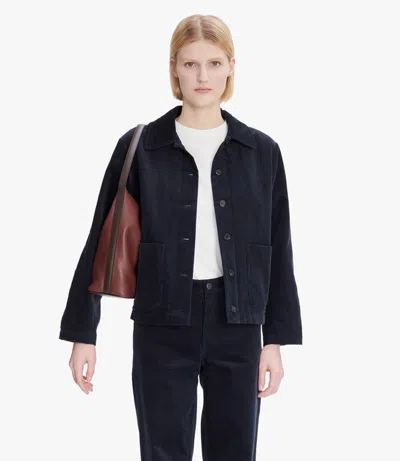 Apc Mackie Jacket 42 Midnight Blue