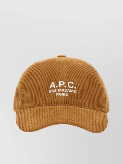 APC "MADAME CHARLIE RUE" CORDUROY BASEBALL HAT