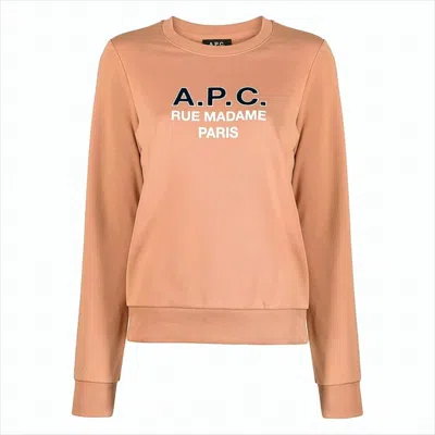 APC MADAME LOGO PRINTED SWEATSHIRT