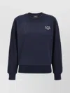 Apc A.p.c. Navy Blue Cotton Sweatshirt