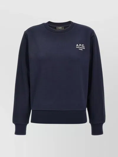 APC 'MADAME STREET' CREWNECK SWEATSHIRT