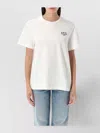 Apc Logo Embroidered Organic Cotton T-shirt