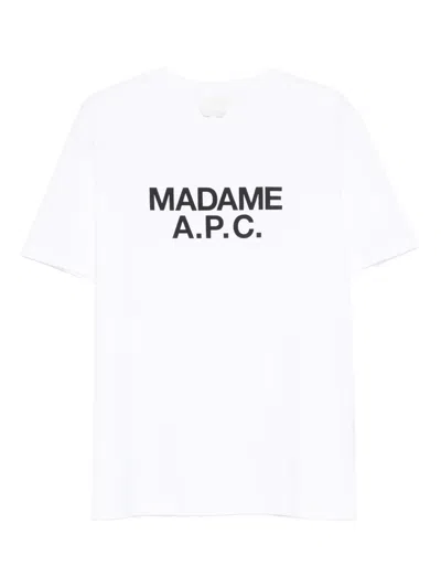 Apc A.p.c. T-shirts In White