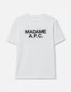 Apc Madame T-shirt In White