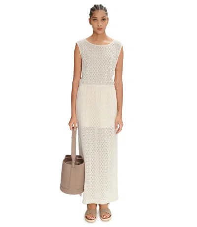 A.p.c. Madison Dress In Aad - Ecru