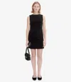 Apc Madlyne Dress 42 Black In Black