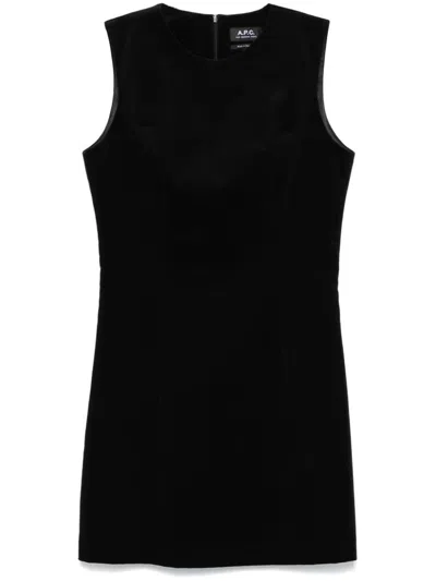 Apc Madlyne Dress In Black