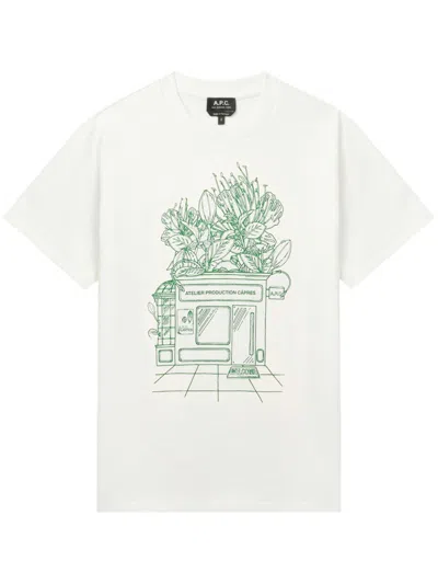 Apc Magasin T-shirt In 白色