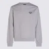 Apc A.p.c. Light Grey Cotton Sweatshirt