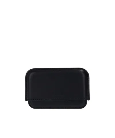 Apc Magna-carta Logo-embossed Cardholder In Black
