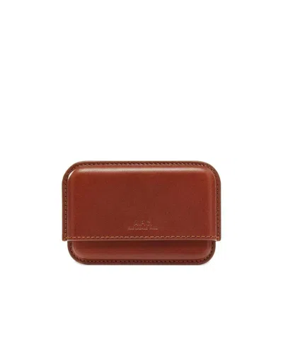 Apc Magna-carter Cardholder In Red