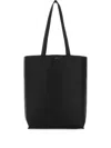 Apc A.p.c. Black Leather Maiko Shopping Bag
