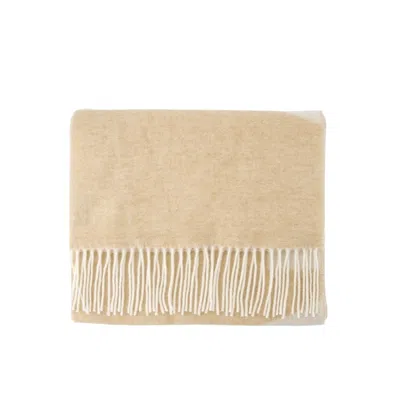 Apc Malo Scarf - Wool - Camel In Multi
