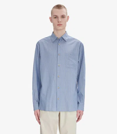 Apc Malo Shirt L Blue