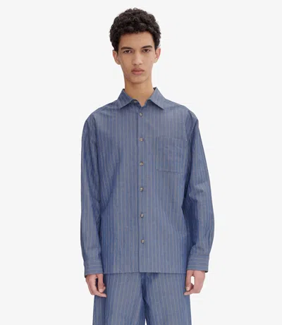 Apc Malo Shirt Xl Iaa In Iaa - Blue