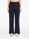 Apc Navy Margaret Trousers In Black