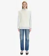 Apc Margot Sweater L Ecru In Ecru
