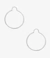 Apc Marilou Earrings One Size Silver In Silver
