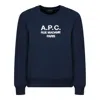 Apc A.p.c. Marine Cotton Sweater In Black