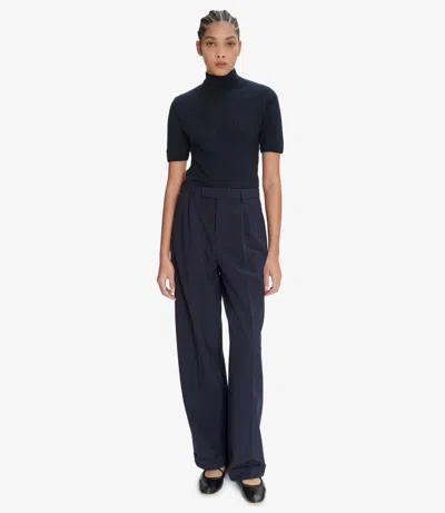 Apc Marissa Pants 42 Dark Navy Blue