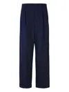 Apc Marissa Trousers In Blue