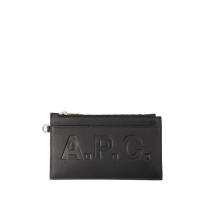 Apc Market Clutche - Synthetic - Black