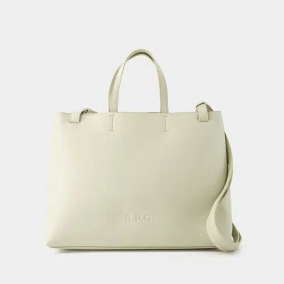 Apc A.p.c. Market Small Shopper Bag In Beige