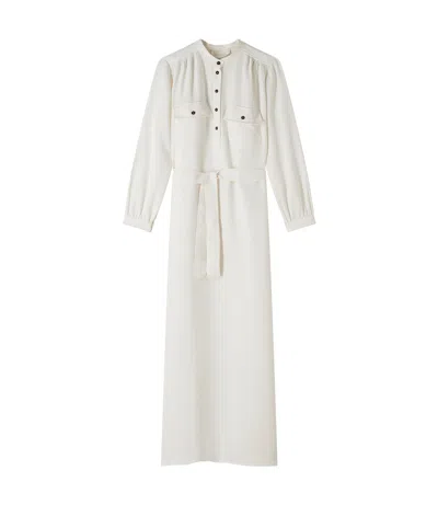 Apc Marla Dress In Aac - Off White