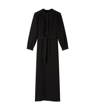 Apc Marla Dress In Lzz - Black
