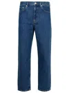 Apc A.p.c. Relaxed Jeans In Blue