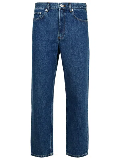 APC MARTIN BLUE COTTON JEANS