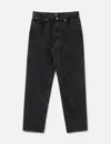 Apc Martin Belt Loops Five-pocket Trousers In Black