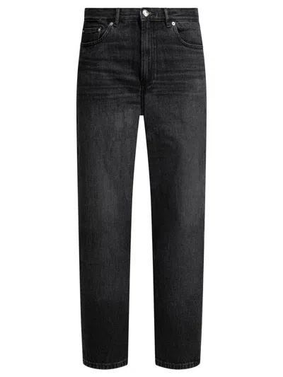 Apc Martin Jeans Belt Loops Five Pocket Design In Black